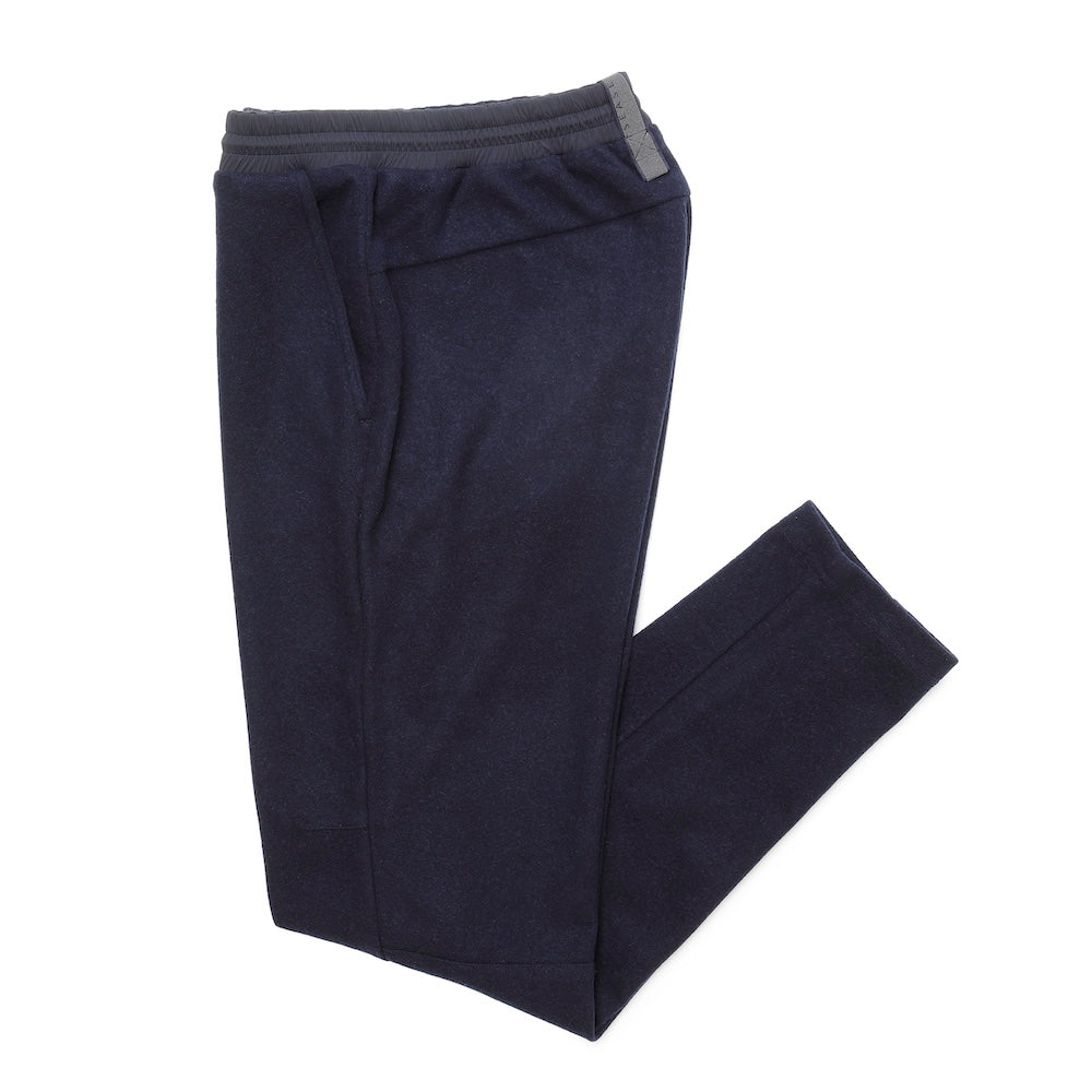 シーズ / サイドポケット付き ダブルウールジャージー DRAWSTRING PANT/PT056 TJ109/NAVYBLUE