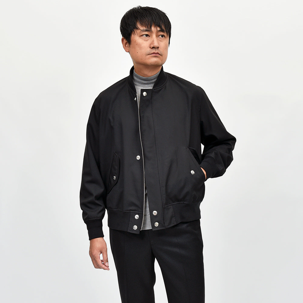 MACKINTOSH(マッキントッシュ) SAUGHTREE メリノウール ポプリン MA-1 フライトジャケット