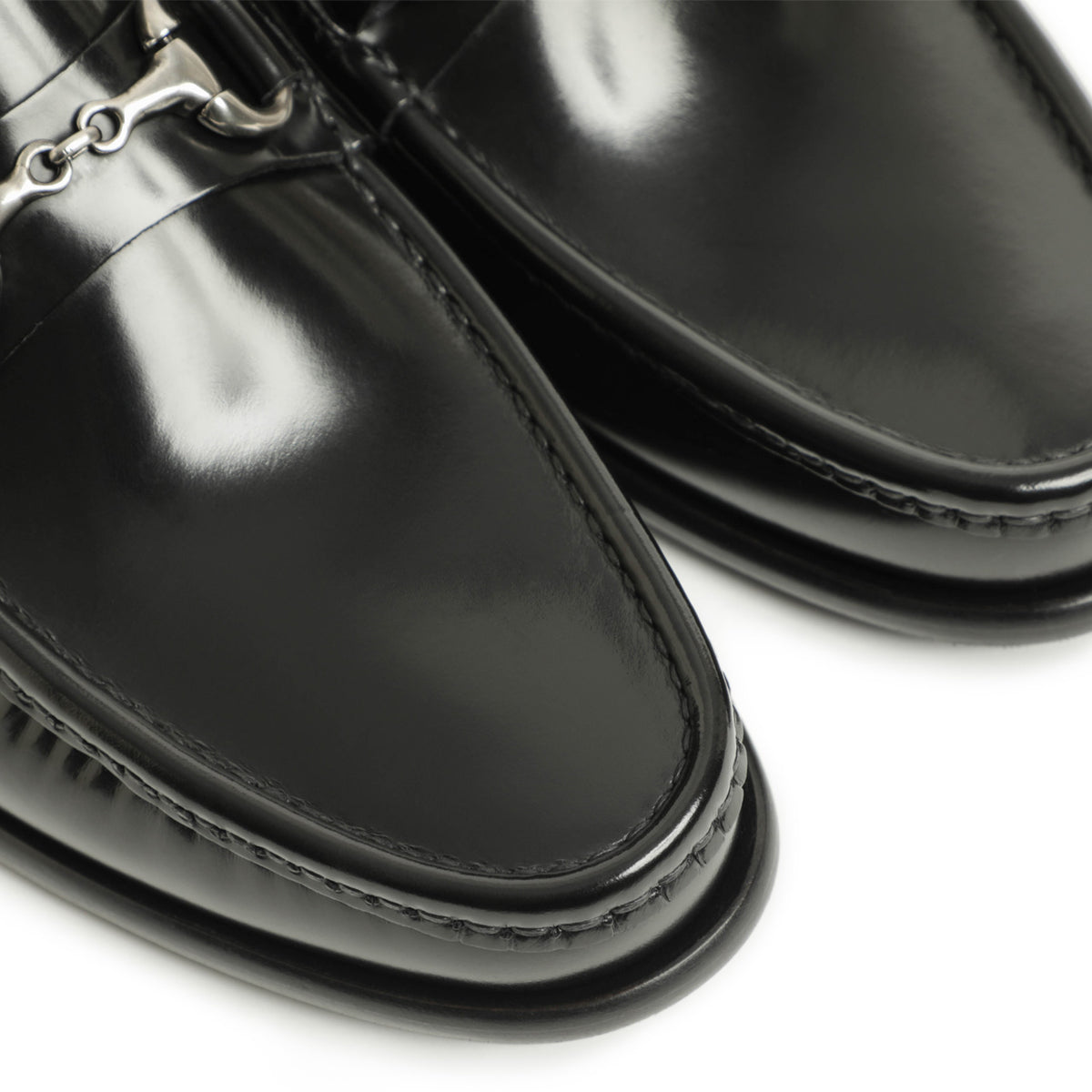 カルツォレリア トスカーナ / カーフ ビットローファー/TALLUS CAPUA NERO ブラック