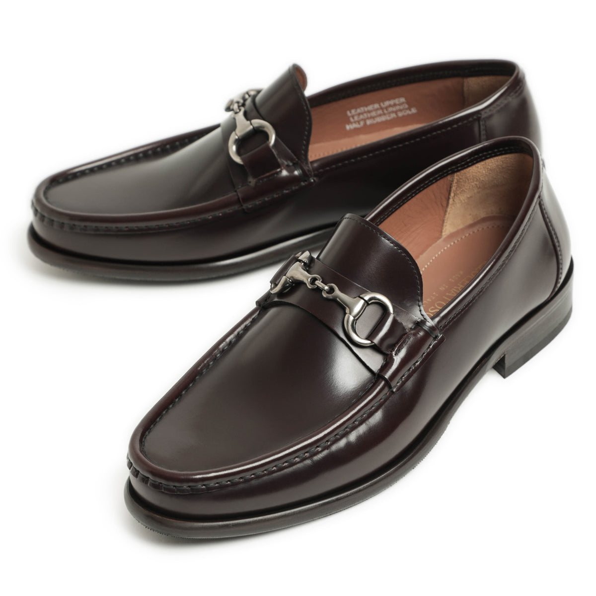 カルツォレリア トスカーナ / カーフ ビットローファー/TALLUS CAPUA BURGUNDY ボルドー