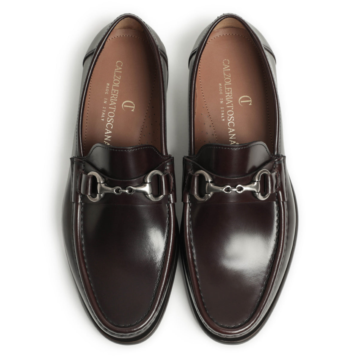 カルツォレリア トスカーナ / カーフ ビットローファー/TALLUS CAPUA BURGUNDY ボルドー