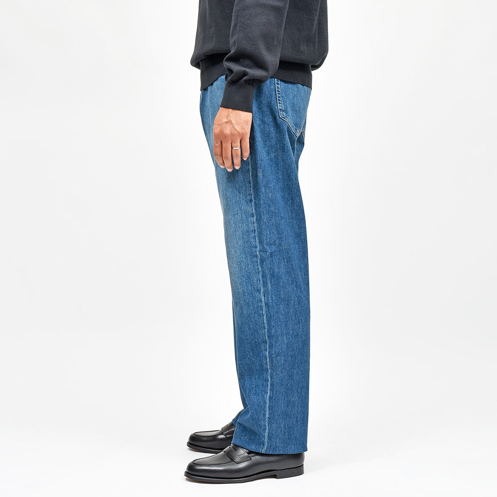 PT TORINO DENIM(ピーティートリノデニム) RAP コットン ワイドデニムパンツ/OA5040