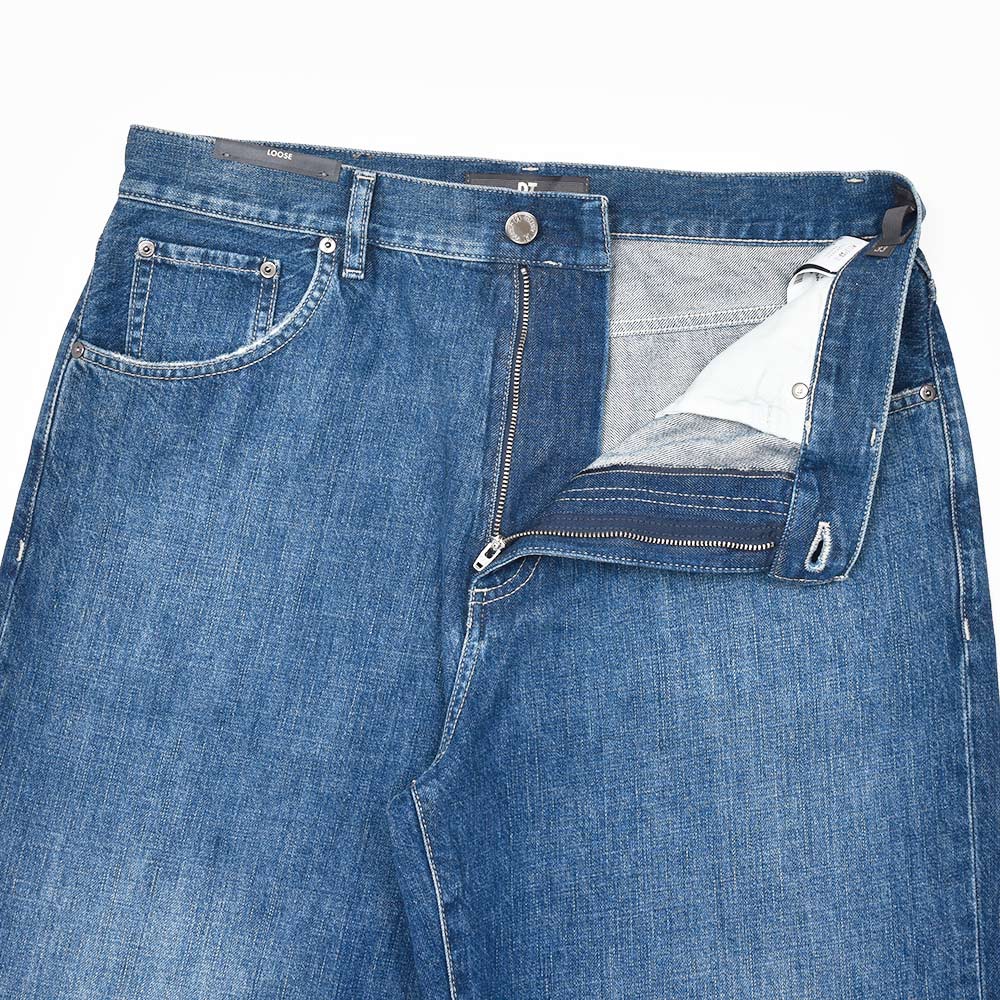 PT TORINO DENIM(ピーティートリノデニム) RAP コットン ワイドデニムパンツ/OA5040