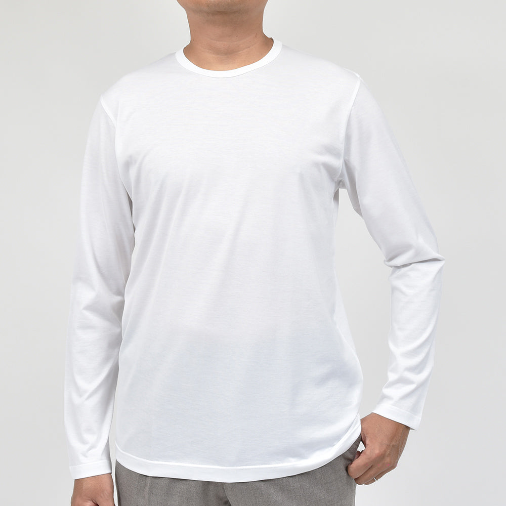 SUNSPEL(サンスペル) スーピマコットン クラシックロングスリーブTシャツ クルーネックカットソー