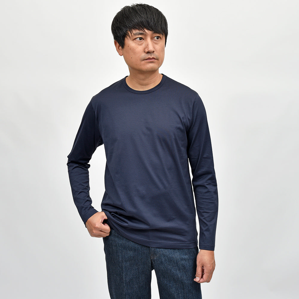 SUNSPEL(サンスペル) スーピマコットン クラシックロングスリーブTシャツ クルーネックカットソー