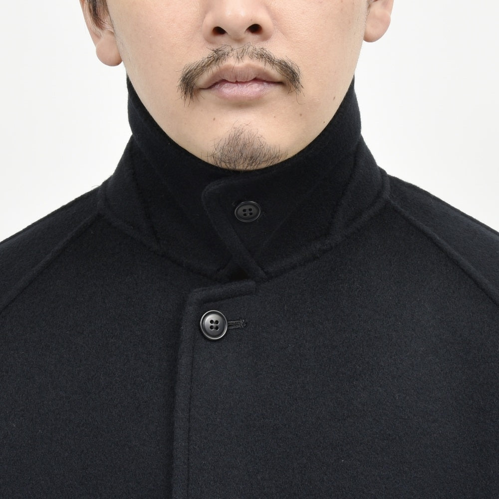 garoh(ガロウ) coat03 ダブルフェイス ウールカシミアビーバー バルカラーコート