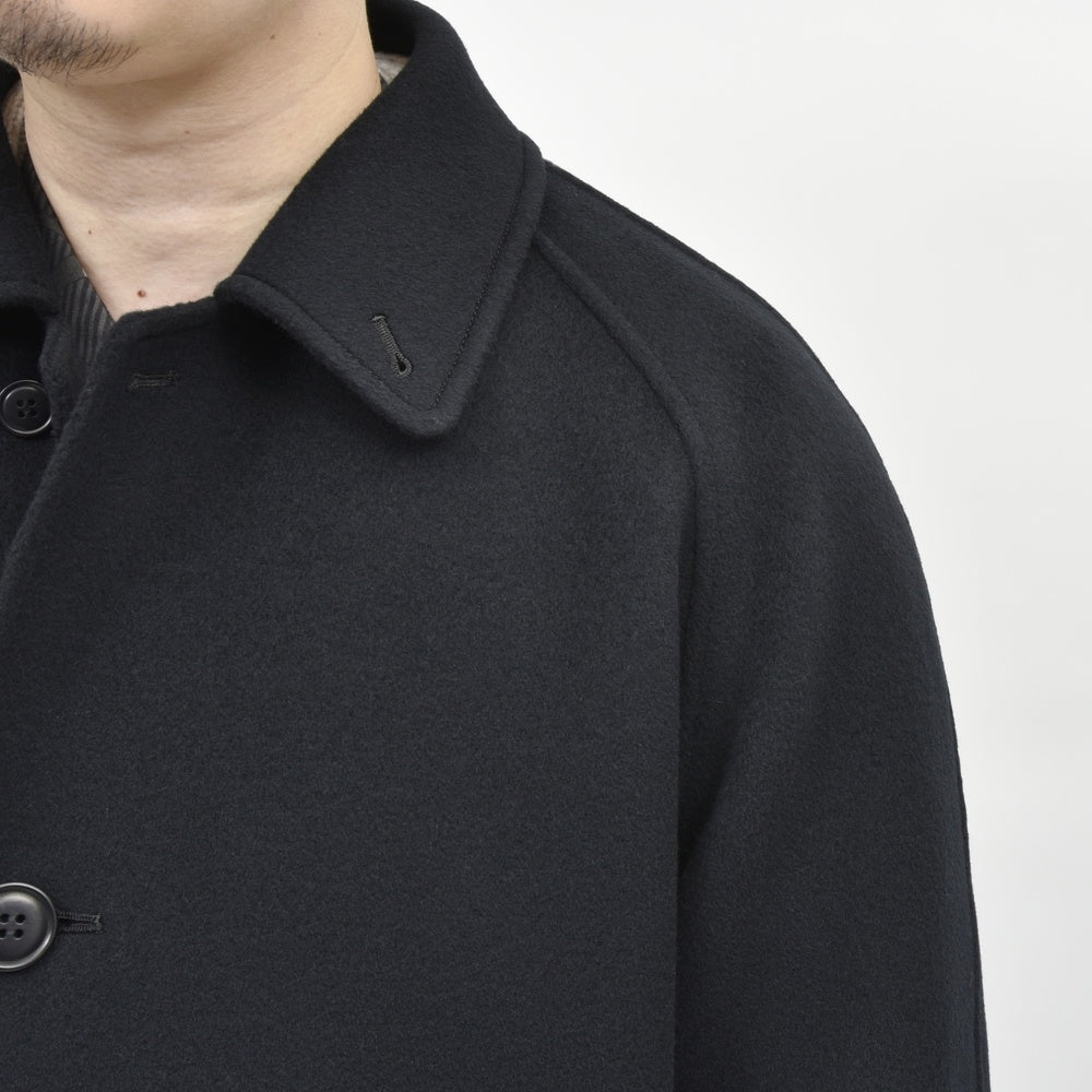garoh(ガロウ) coat03 ダブルフェイス ウールカシミアビーバー バルカラーコート