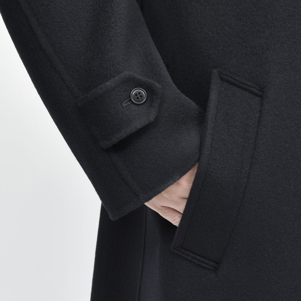 garoh(ガロウ) coat03 ダブルフェイス ウールカシミアビーバー バルカラーコート