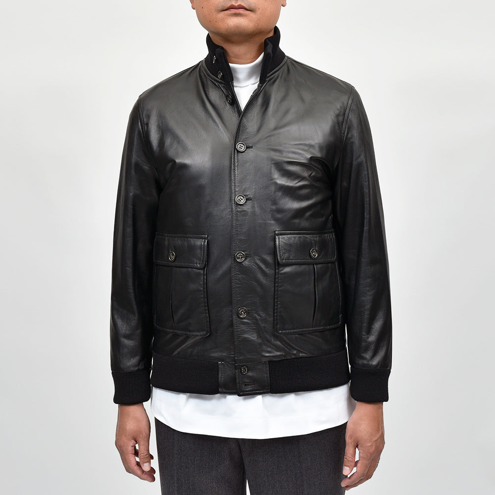 Valstar(ヴァルスター) VALSTARINO ヴァルスタリーノ ラムナッパレザー バルスターブルゾン REGULAR FIT