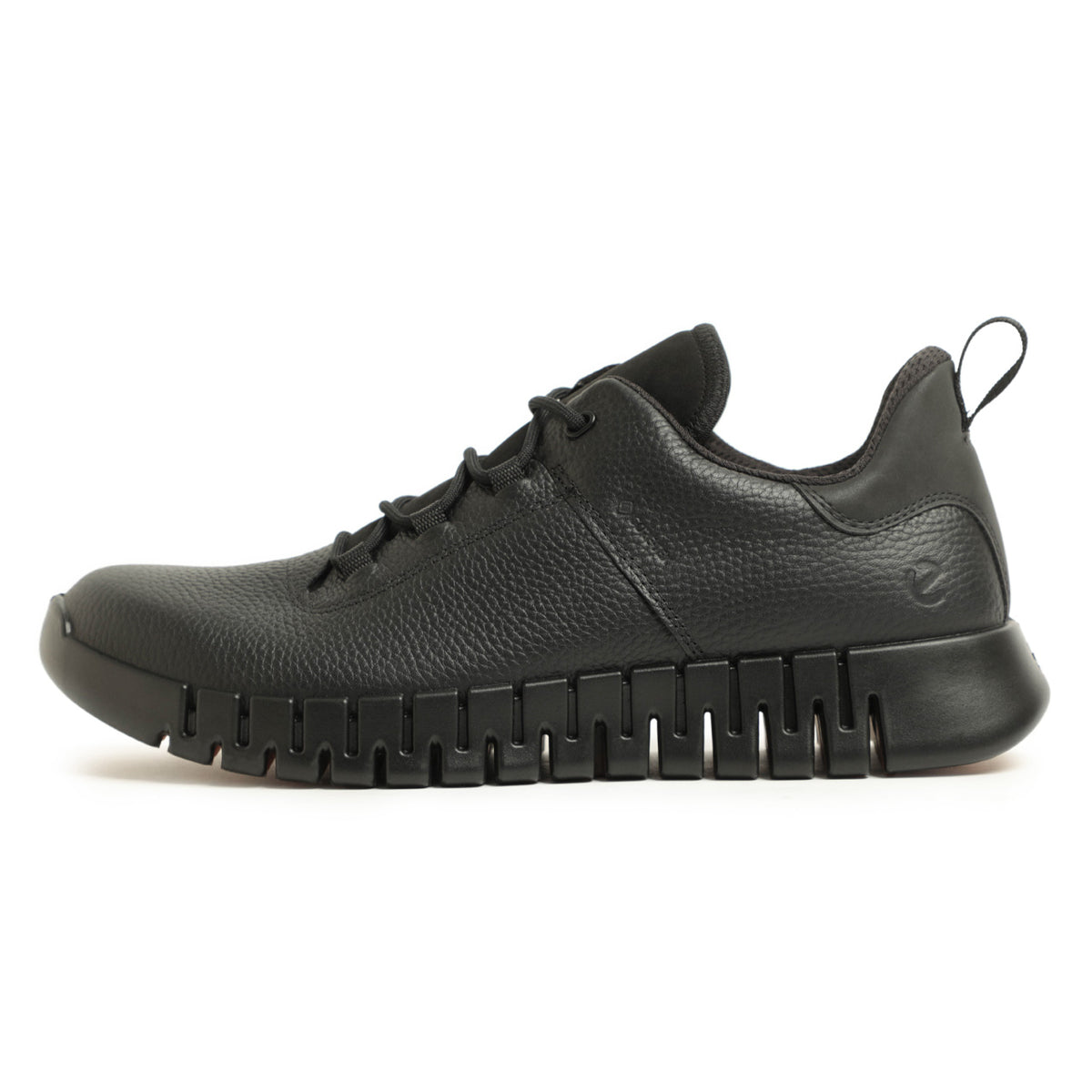 エコー / ヌバック レザー レースアップ 厚底スニーカー / GORE-TEX / GRUUV M 525224 01001 / ブラック