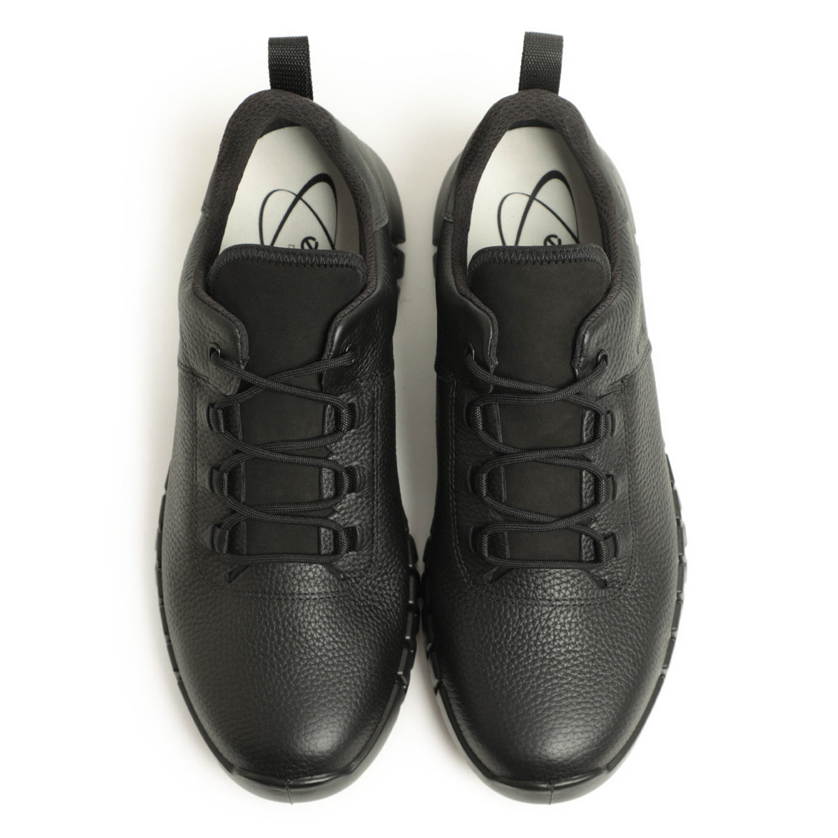 エコー / ヌバック レザー レースアップ 厚底スニーカー / GORE-TEX / GRUUV M 525224 01001 / ブラック