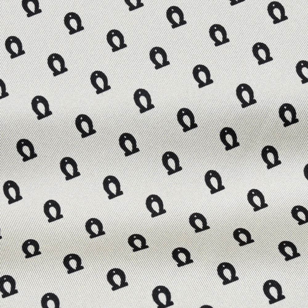 garoh(ガロウ) scarf01 シルク プリント スクエアスカーフ