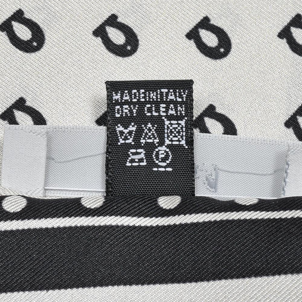 garoh(ガロウ) scarf01 シルク プリント スクエアスカーフ