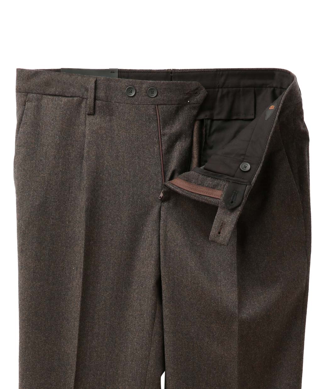 BRIGLIA 1949 BG21P REDA ACTIVE ウール ワンタック ワイドテーパード パンツ