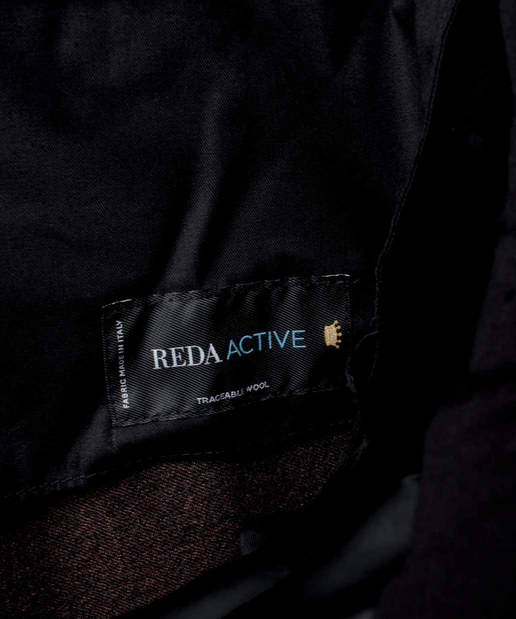 BRIGLIA 1949 BG21P REDA ACTIVE ウール ワンタック ワイドテーパード パンツ