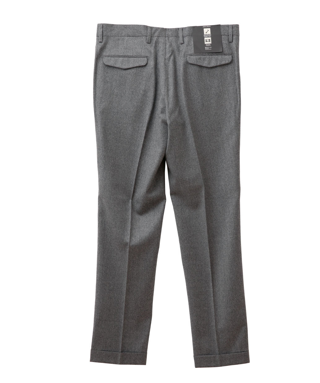 BRIGLIA 1949 BG21P REDA ACTIVE ウール ワンタック ワイドテーパード パンツ