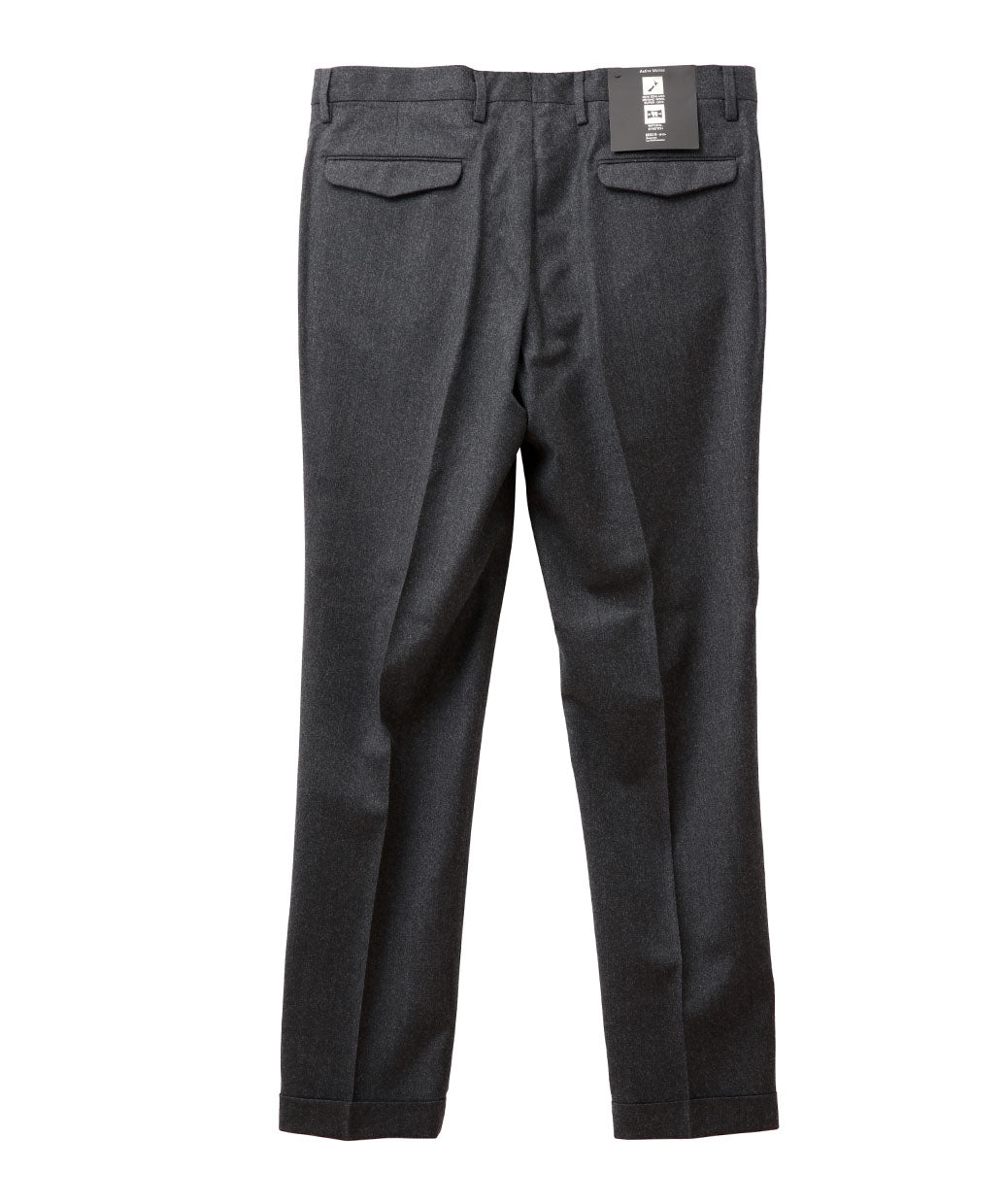 BRIGLIA 1949 BG21P REDA ACTIVE ウール ワンタック ワイドテーパード パンツ