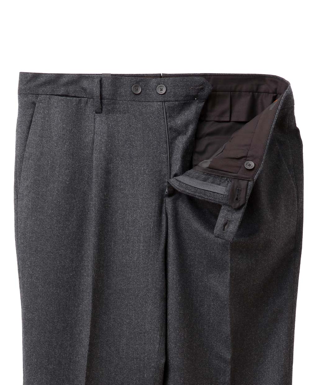 BRIGLIA 1949 BG21P REDA ACTIVE ウール ワンタック ワイドテーパード パンツ