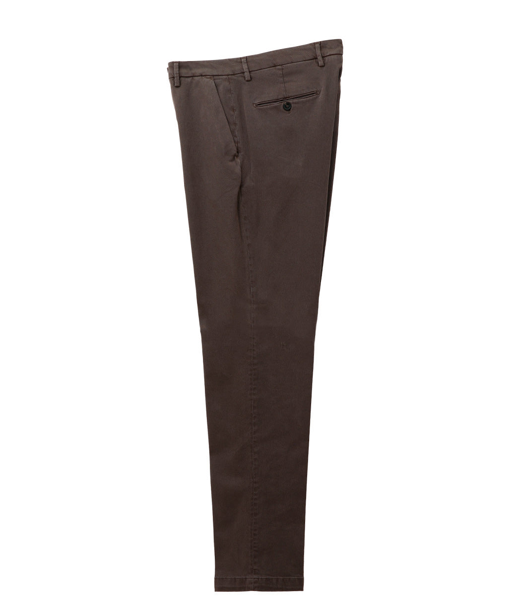 BRIGLIA 1948 NAVIGLIO コットンストレッチ ノープリーツ パンツ