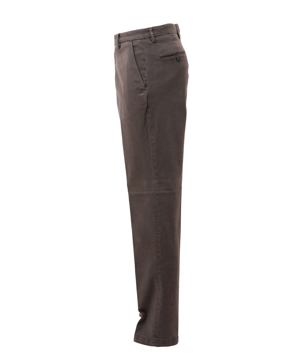 BRIGLIA 1948 NAVIGLIO コットンストレッチ ノープリーツ パンツ