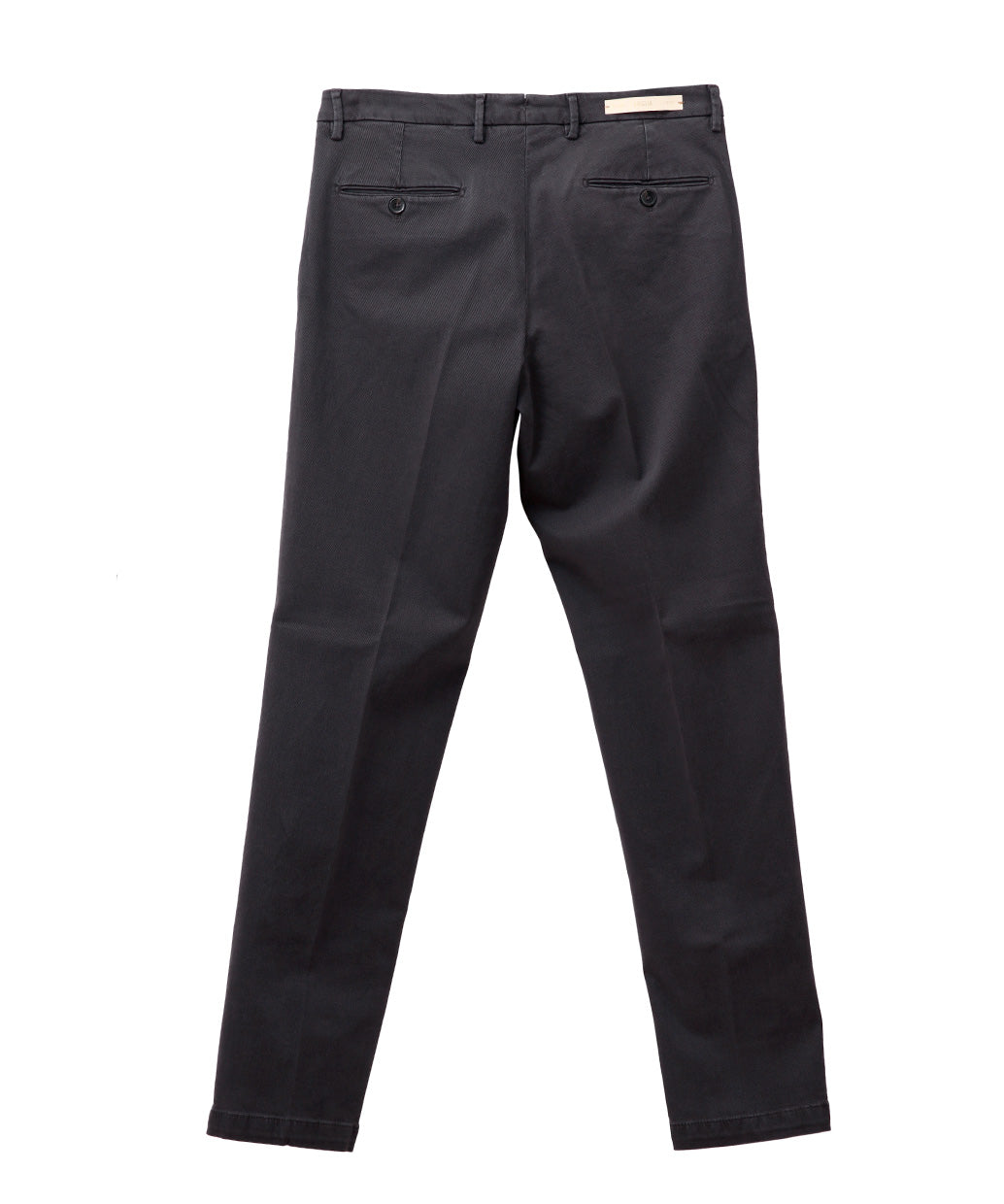 BRIGLIA 1948 NAVIGLIO コットンストレッチ ノープリーツ パンツ
