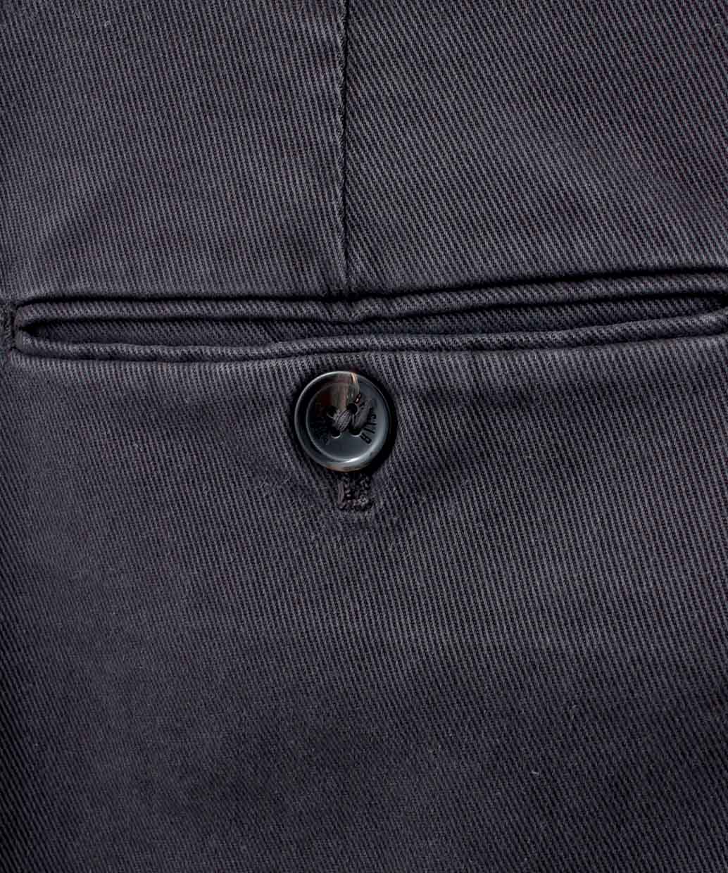 BRIGLIA 1948 NAVIGLIO コットンストレッチ ノープリーツ パンツ