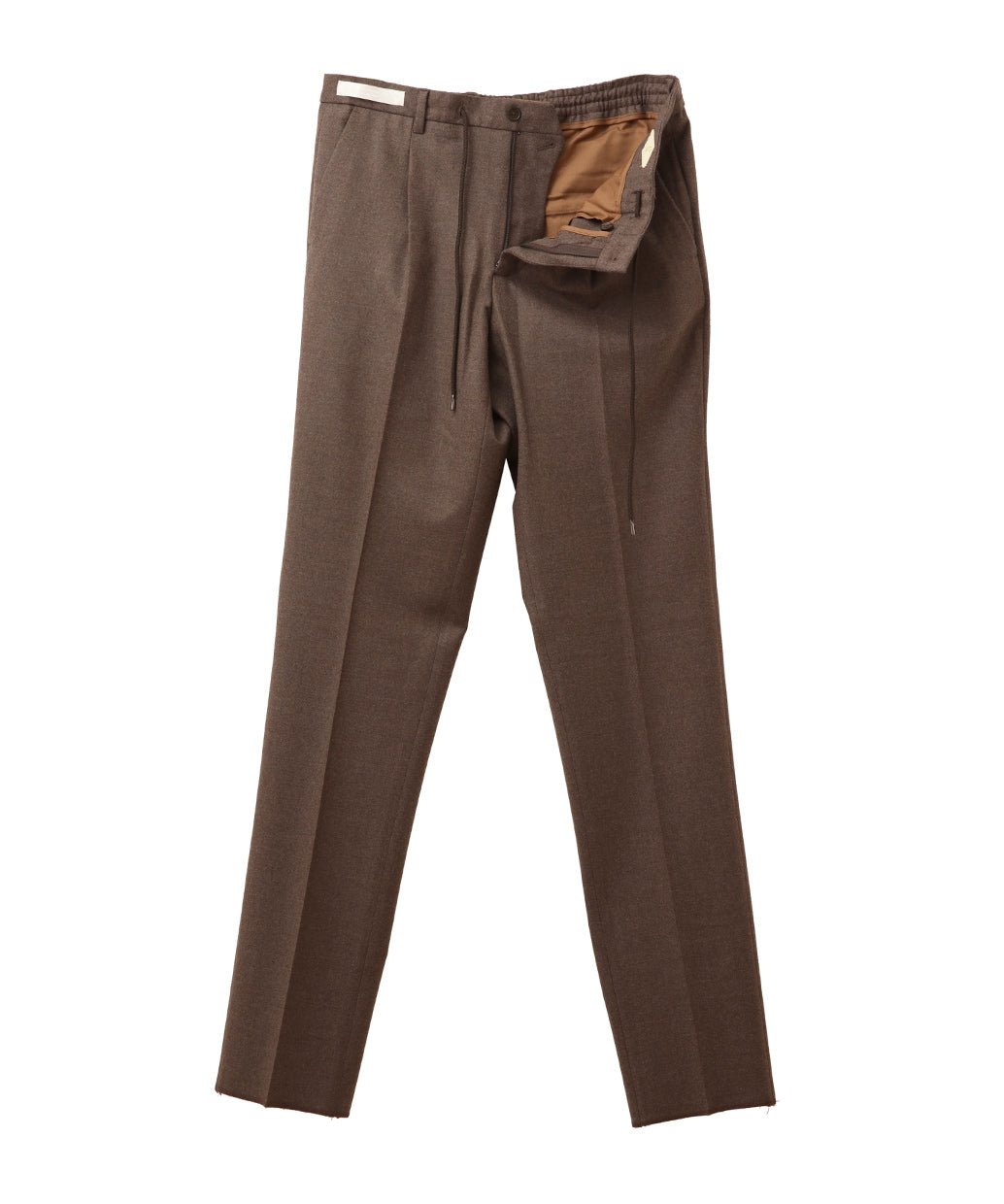BRIGLIA 1948 PROCIDA Loro Piana ウール 1プリーツ イージー パンツ【B.R.CHANNELご紹介モデル】【干場氏モデル コラボ別注】