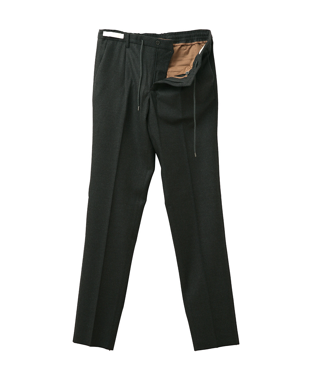 BRIGLIA 1948 PROCIDA Loro Piana ウール 1プリーツ イージー パンツ【B.R.CHANNELご紹介モデル】【干場氏モデル コラボ別注】
