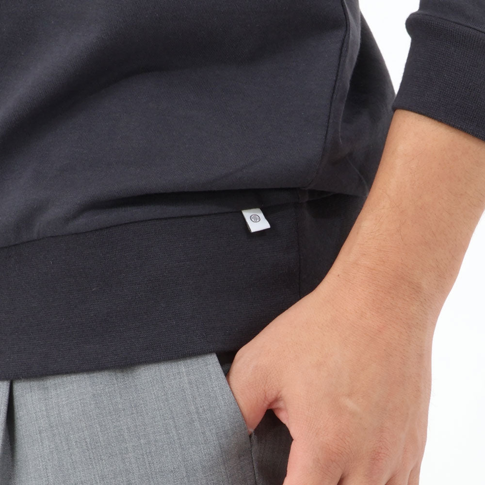 アンティーチポ / スムースコットン タートルネック ロングスリーブ Tシャツ/TRAMINER LUNGO