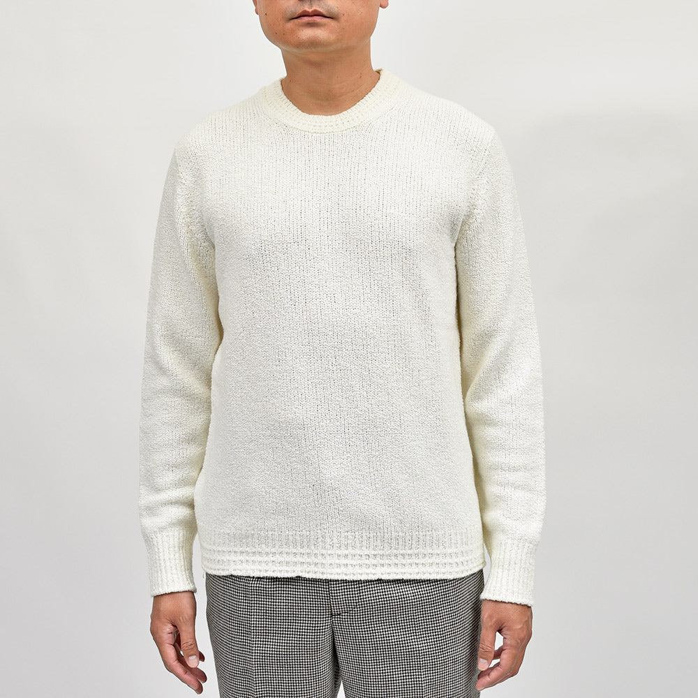 Drumohr(ドルモア) LoroPiana エクストラファインメリノウール ミドルゲージ クルーネックニット