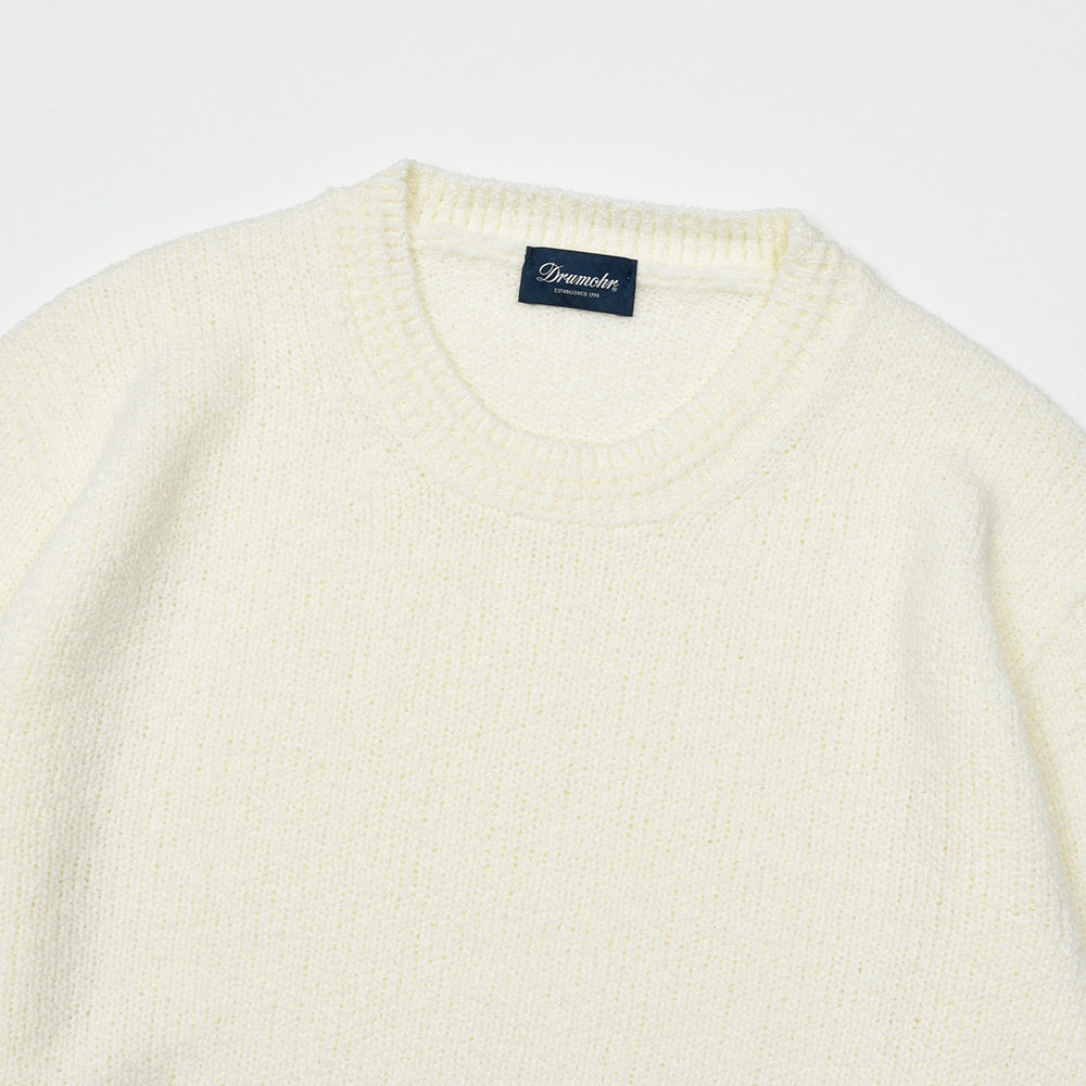 Drumohr(ドルモア) LoroPiana エクストラファインメリノウール ミドルゲージ クルーネックニット