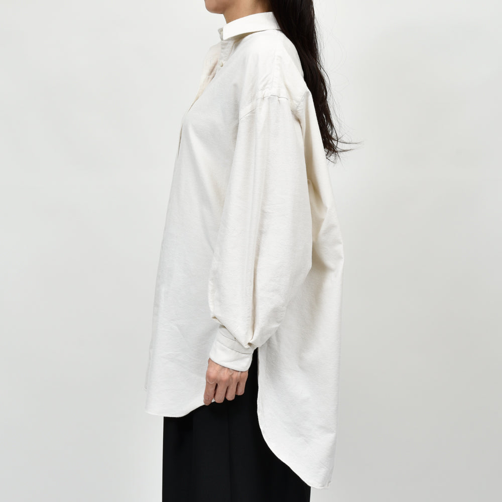 FINAMORE(フィナモレ) C0615 LIVJ ブラッシュドオックスシャツ