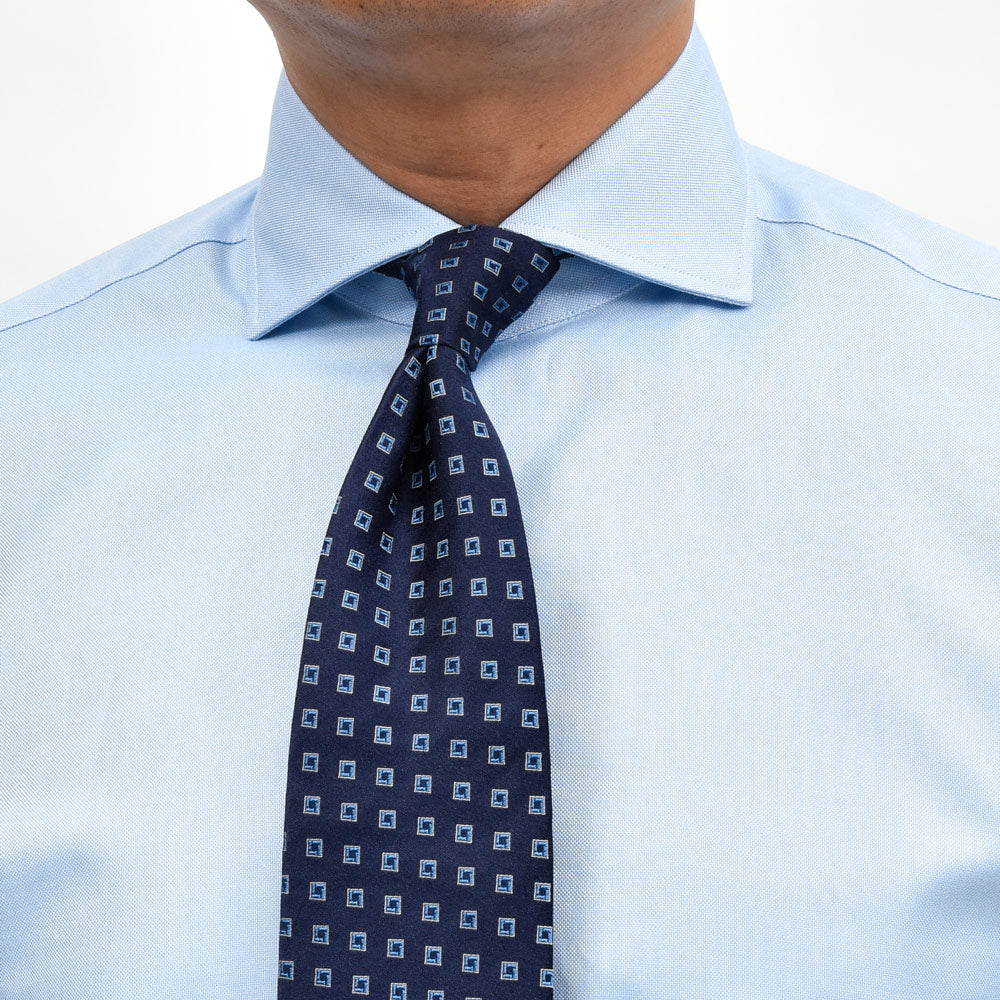 BARBA(バルバ) コットンピンオックスシャツ / ワイド (406) 11152202052