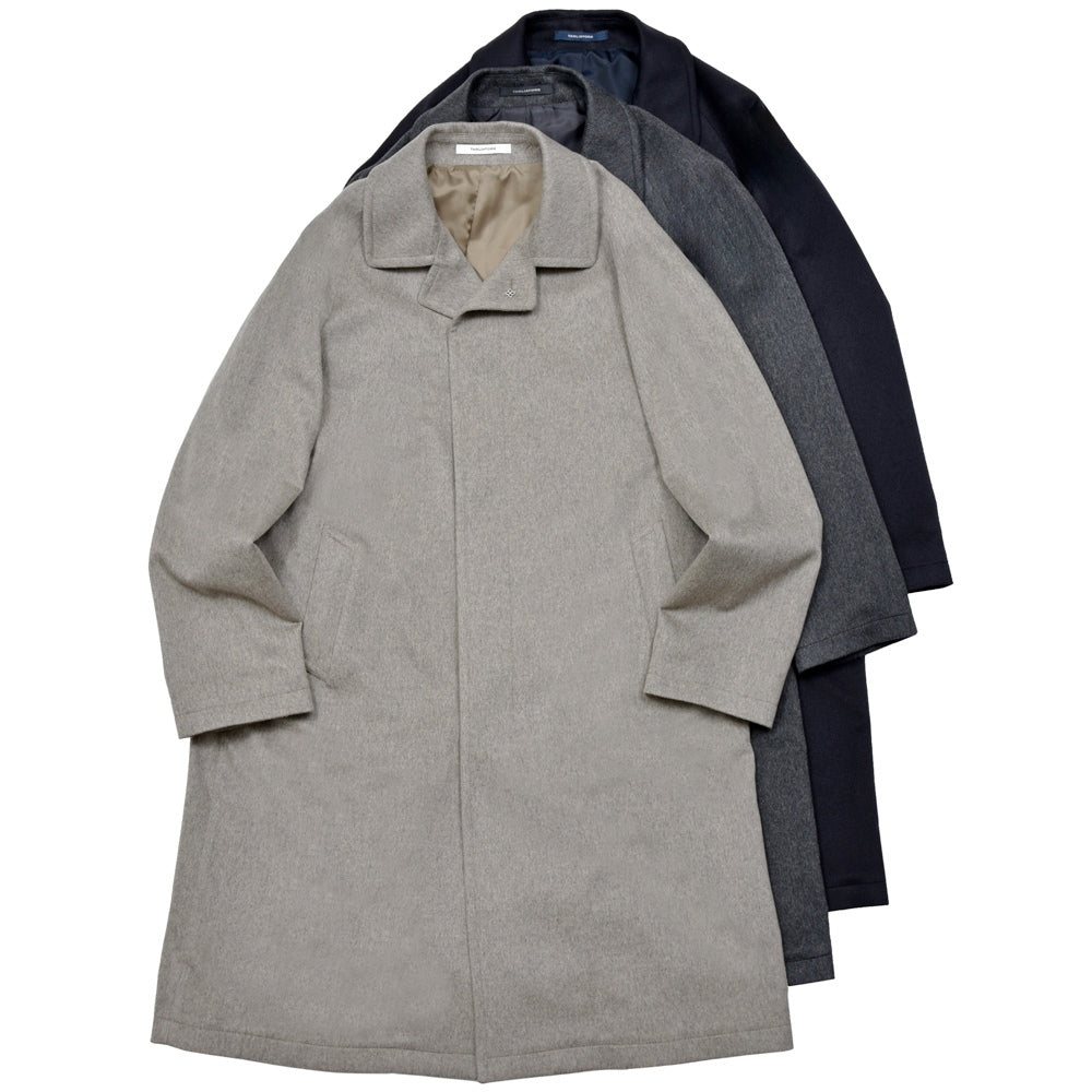 TAGLIATORE(タリアトーレ) SALOMONサロモン ウールカシミアフランネルバルカラーコート 220009 14152009054