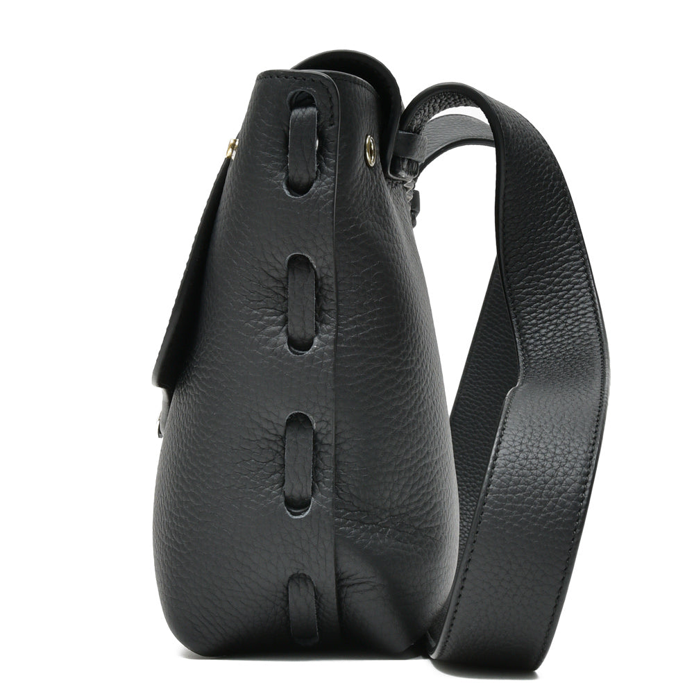 il micio(イル ミーチョ) シュリンクレザーフラップショルダーバッグ NA-2/FLAP SHOULDER S 18452003054