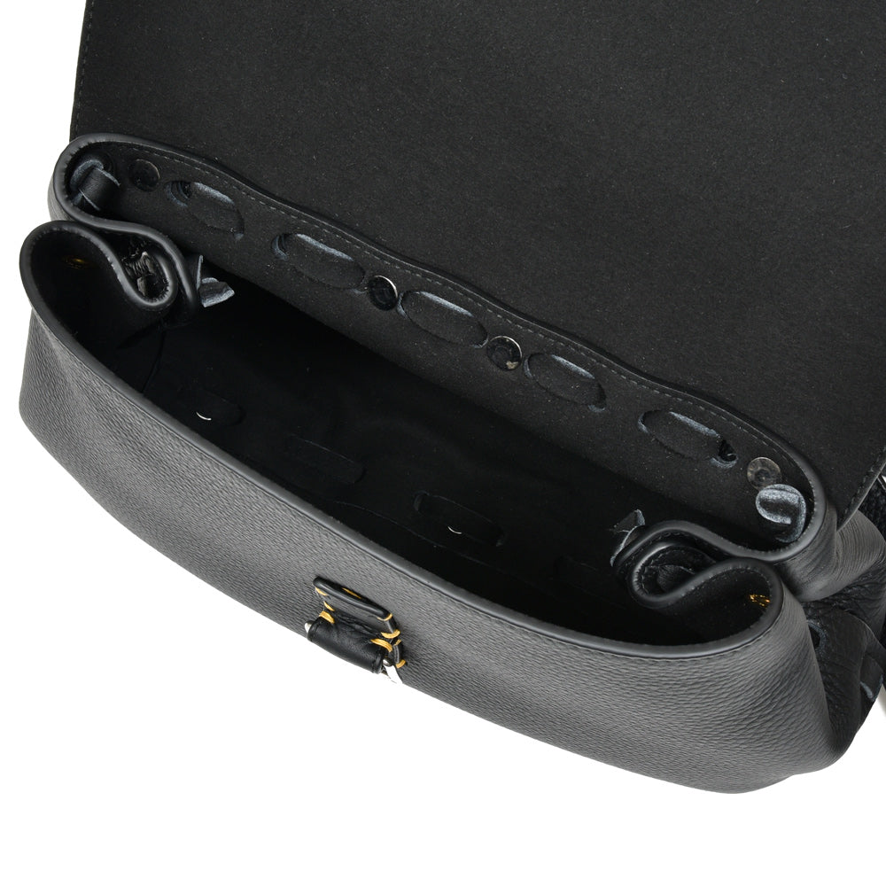 il micio(イル ミーチョ) シュリンクレザーフラップショルダーバッグ NA-2/FLAP SHOULDER S 18452003054