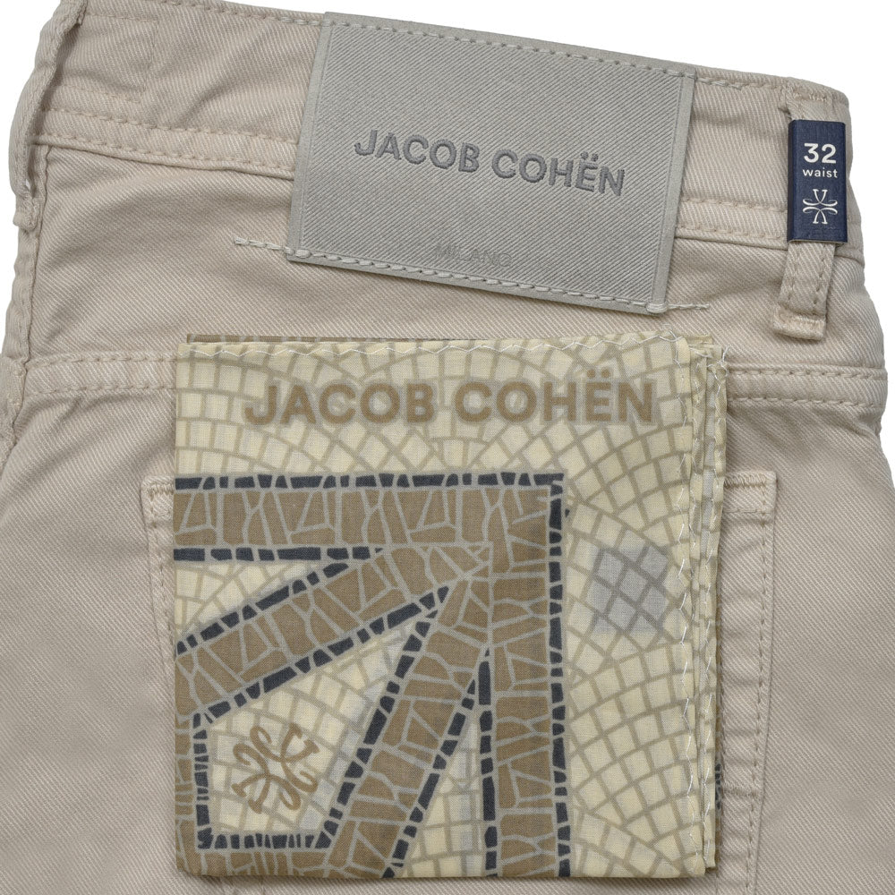 JACOB COHEN(ヤコブコーエン) BARD バード ガーメントダイコットンセルロースストレッチツイルテーパードパンツ 226-42880 53056028052