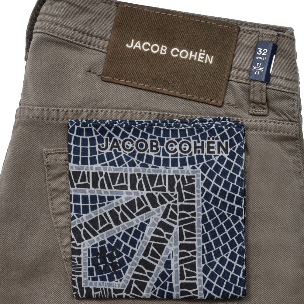 JACOB COHEN(ヤコブコーエン) BARD バード ガーメントダイコットンセルロースストレッチツイルテーパードパンツ 226-42880 53056028052