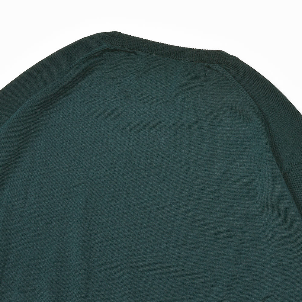 JOHN SMEDLEY(ジョンスメドレー) SCANLAN エクストラファインメリノウール 30ゲージ クルーネックニット MODERN FIT