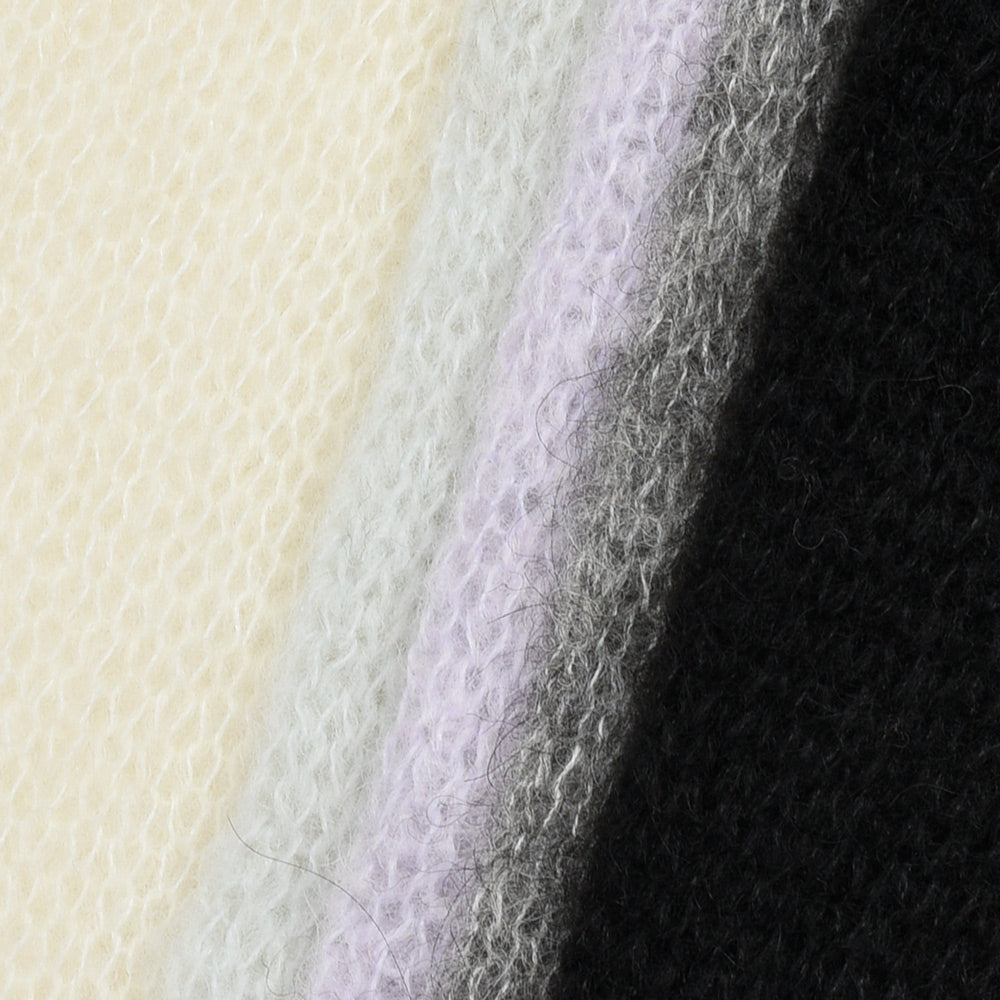 SCAGLIONE(スカリオーネ) DRW022 アルパカラウンドネックニット
