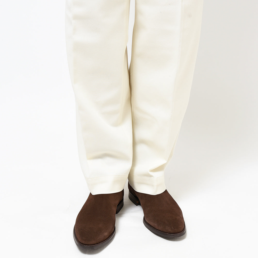 Crockett&Jones(クロケットアンドジョーンズ) CHELSEA8 カーフスエード サイドゴアブーツ