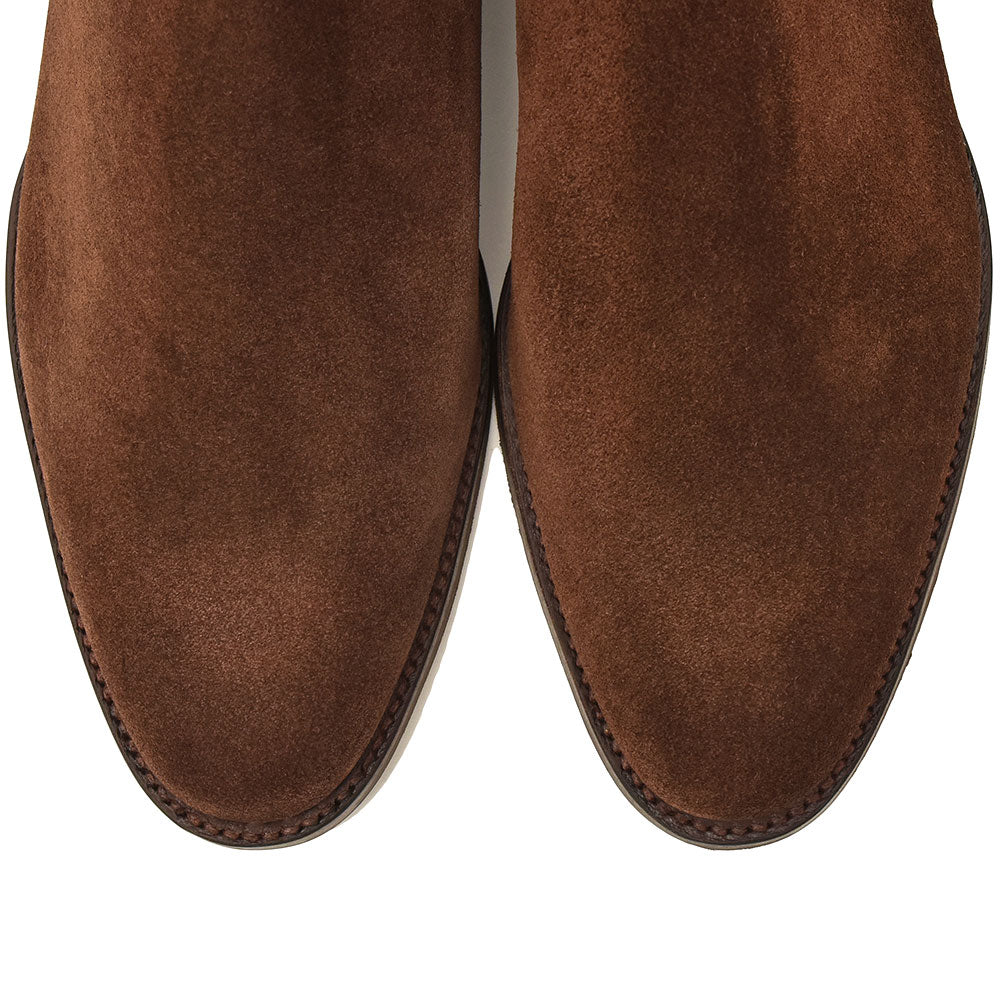 Crockett&Jones(クロケットアンドジョーンズ) CHELSEA8 カーフスエード サイドゴアブーツ
