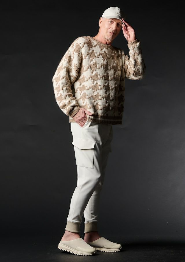 ウノピゥウノウグァーレトレ / 113 HAND KNIT CREW/MRK289-WCA029
