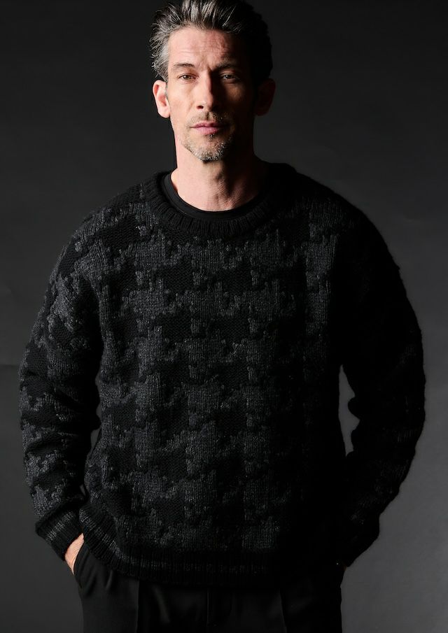 ウノピゥウノウグァーレトレ / 113 HAND KNIT CREW/MRK289-WCA029