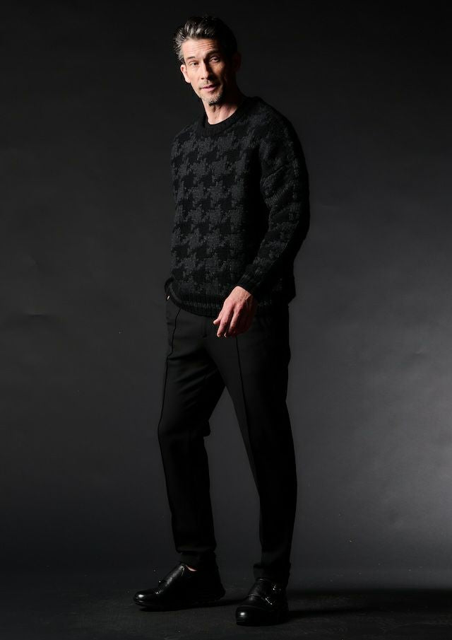 ウノピゥウノウグァーレトレ / 113 HAND KNIT CREW/MRK289-WCA029