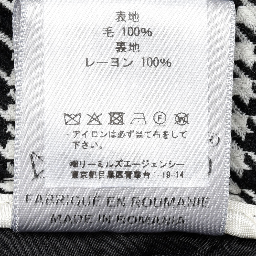BERNARD ZINS(ベルナール ザンス) BANYAN J ハウンドトゥースワイドパンツ