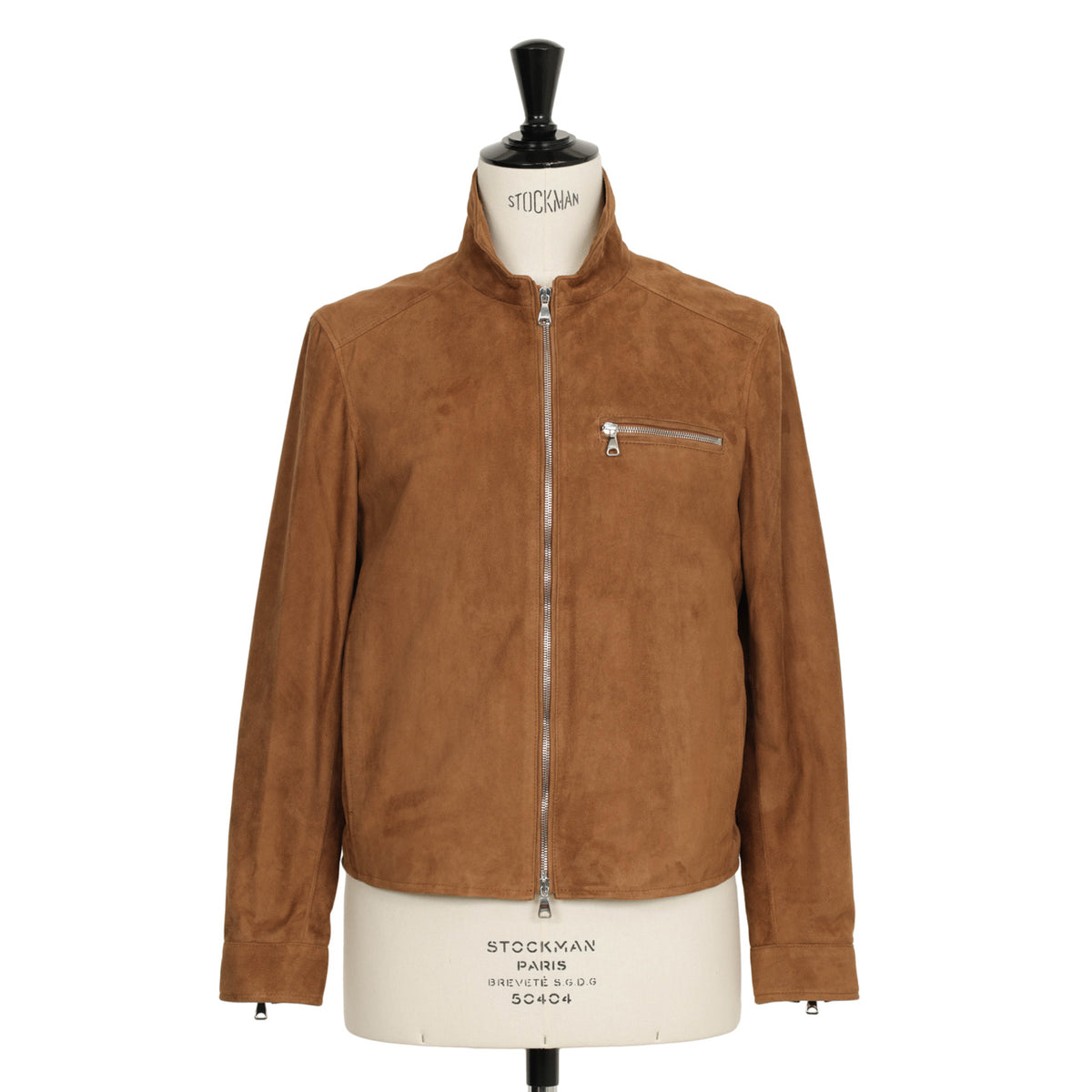 【菅原靴店別注仕様】エンメティ / LIONEL SPECIAL LAMB SUEDE スペシャルレザー / ラムスエード / シングルライダース / LIGHT CASTAGNA ブラウン