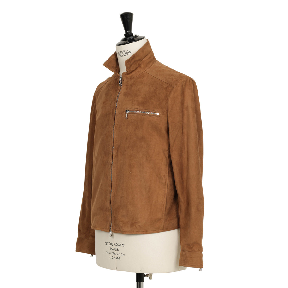 【菅原靴店別注仕様】エンメティ / LIONEL SPECIAL LAMB SUEDE スペシャルレザー / ラムスエード / シングルライダース / LIGHT CASTAGNA ブラウン