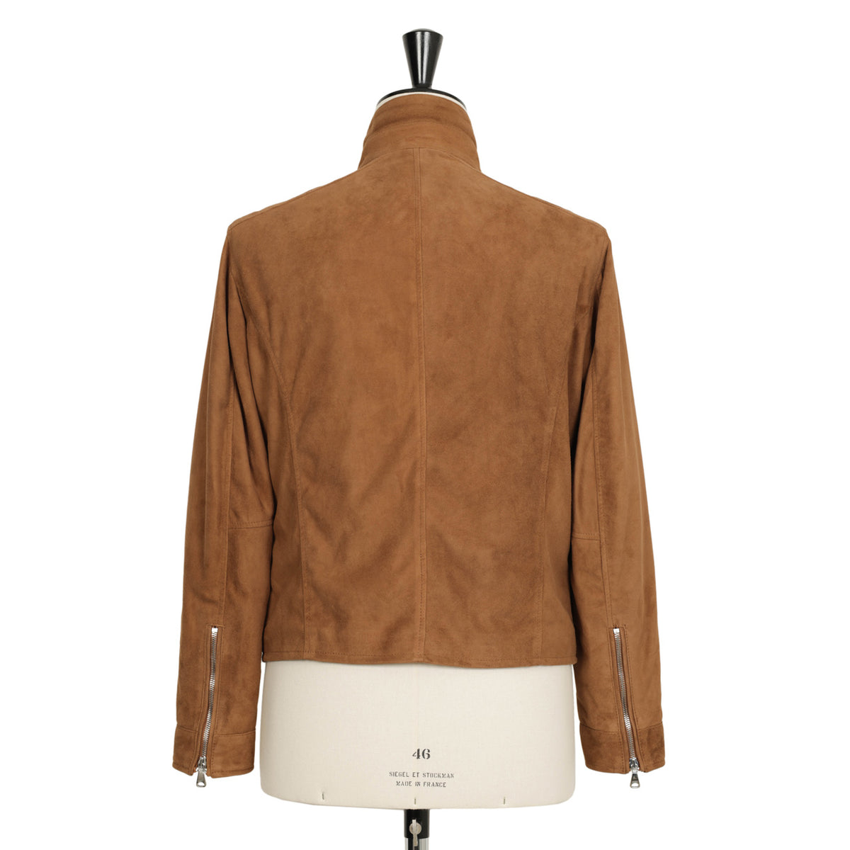 【菅原靴店別注仕様】エンメティ / LIONEL SPECIAL LAMB SUEDE スペシャルレザー / ラムスエード / シングルライダース / LIGHT CASTAGNA ブラウン