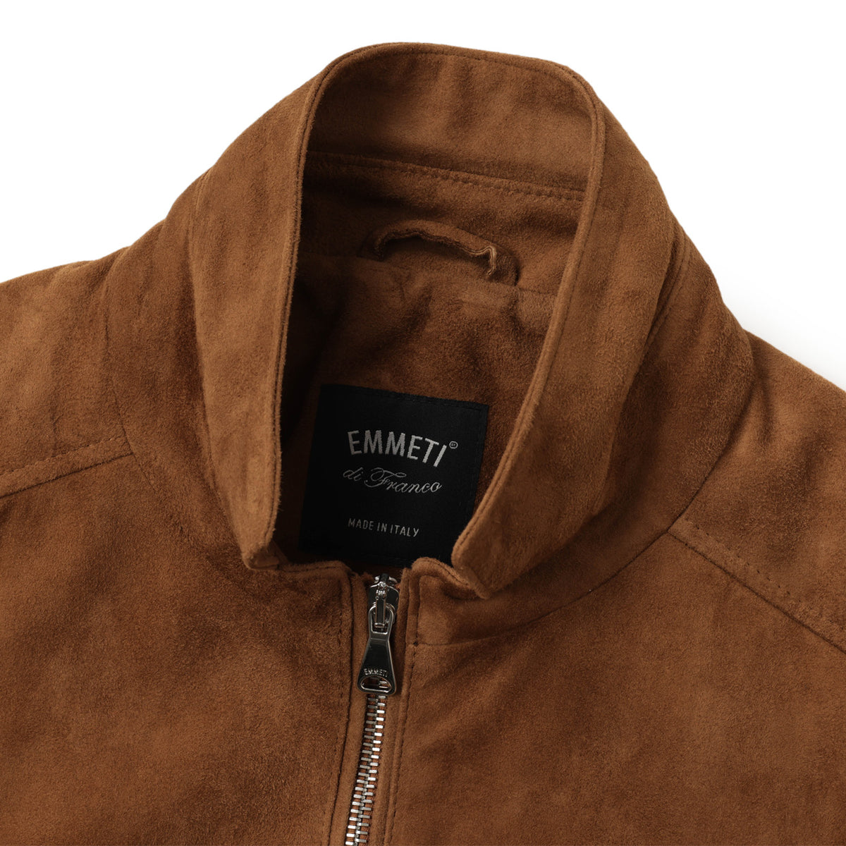 【菅原靴店別注仕様】エンメティ / LIONEL SPECIAL LAMB SUEDE スペシャルレザー / ラムスエード / シングルライダース / LIGHT CASTAGNA ブラウン
